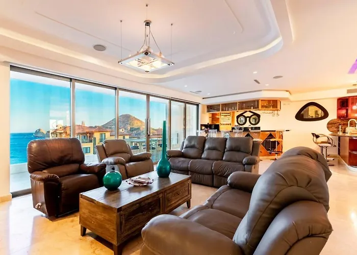 Penthouse In Cabo - Private Rooftop Pool Apartment Cabo San Lucas